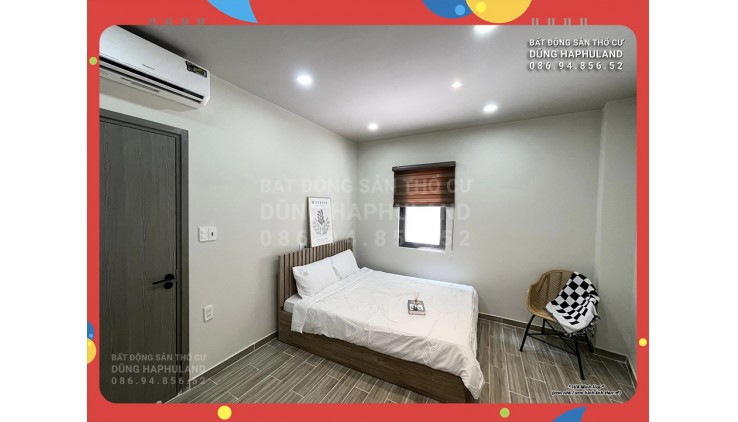 GV. CHDV 37P, TN tới 200 triệu/th. 10.8M x 22M, 5T, TM, hẻm 8M, gần Công viên Làng Hoa.